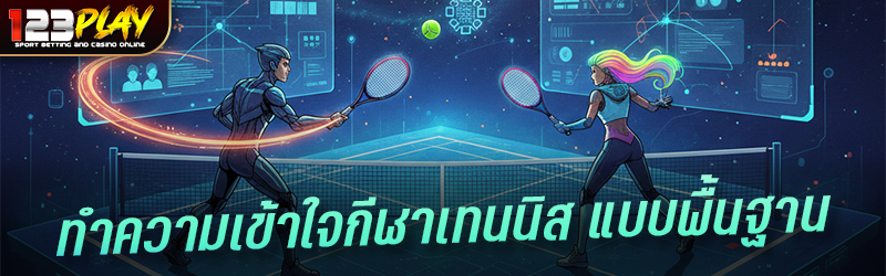 ทำความเข้าใจกีฬาเทนนิส แบบพื้นฐาน