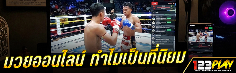 มวยออนไลน์ ทำไมเป็นที่นิยม